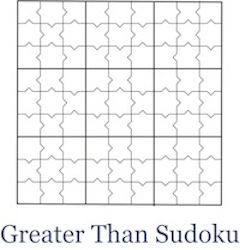 Greater Than Sudoku
board