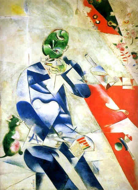 Marc Chagall, The Poet