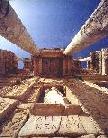 Close-up of the Celsus Library, Ephesus