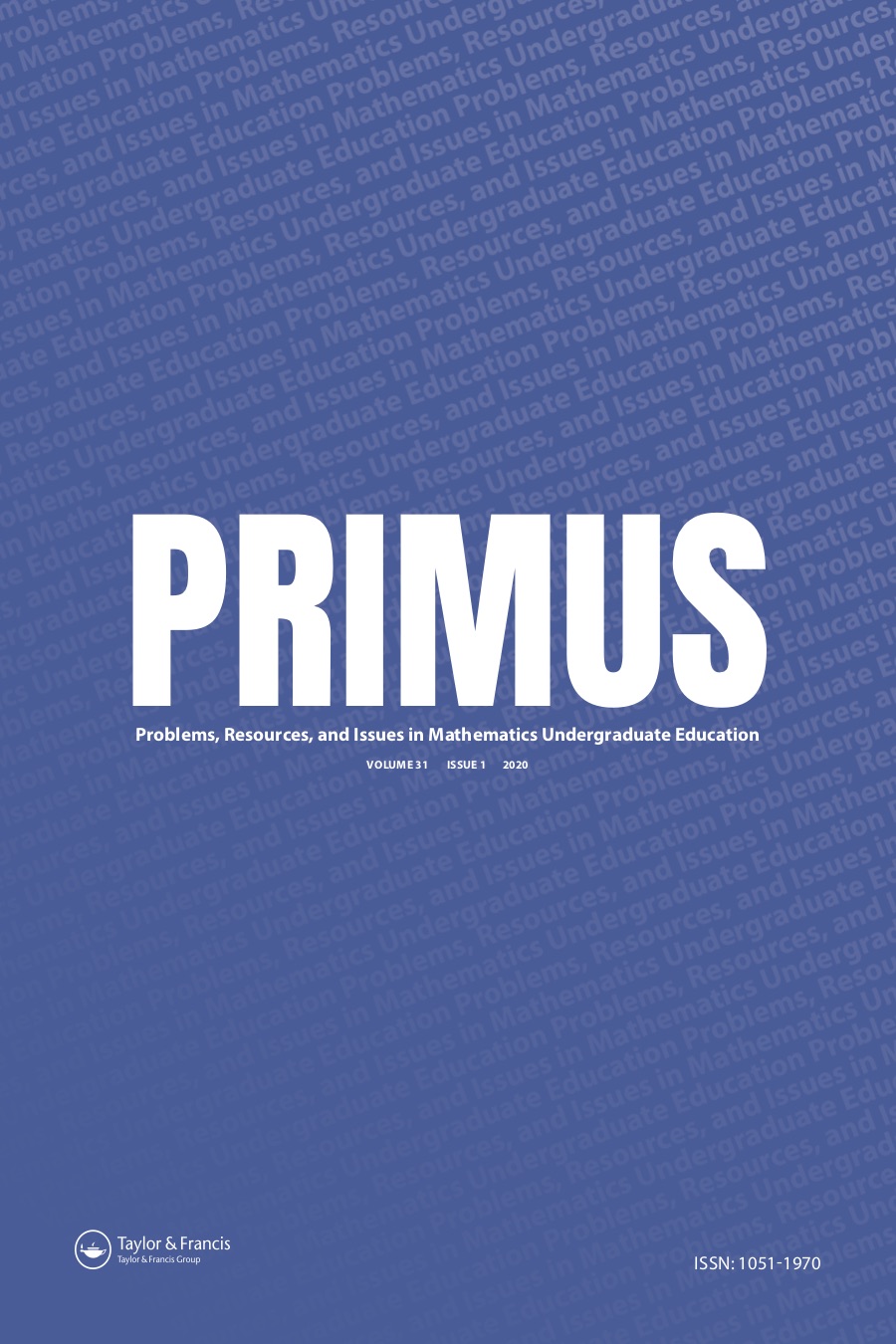 The journal PRIMUS