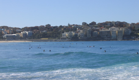 Swimmers at Bondi